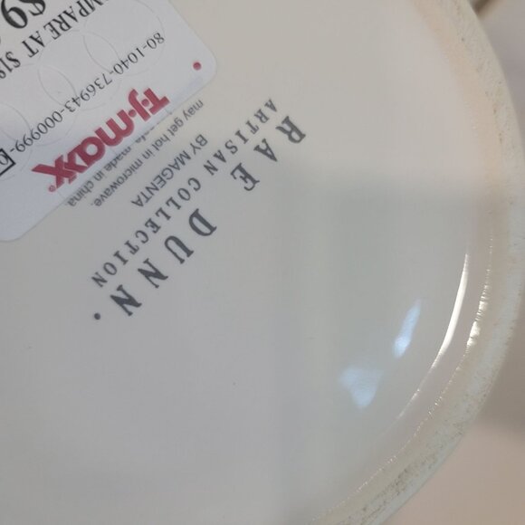 RAE DUNN Valentines Day LL "KISSES" 9.5" Canister By Magenta 1 coffee, tea, suga - Picture 2 of 5